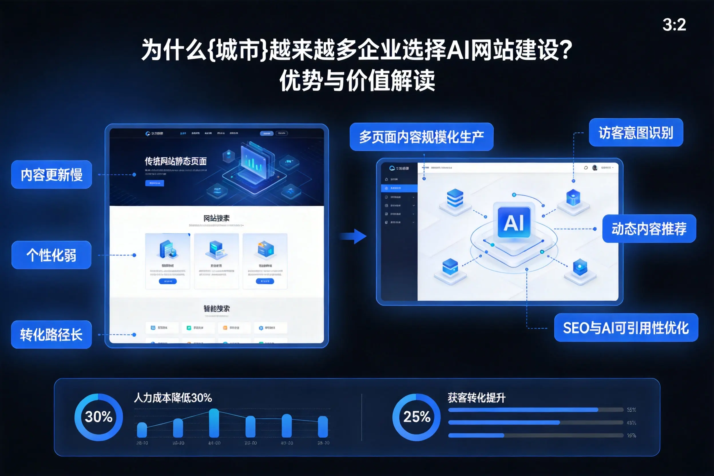 为什么昌都越来越多企业选择AI网站建设？优势与价值解读